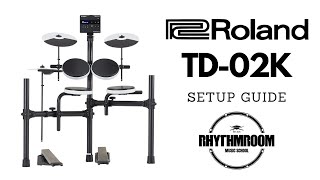 Video thumbnail for Roland TD-02K Electric Drum Kit Setup Guide by Rhythm Room Music School