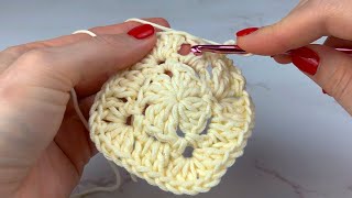 😍 New Continuous Granny Square! Super Easy + Rectangle Option
