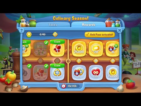 Fishdom Win Strikes Level 5317 - Hard Level 5319, Got Rewards: Lightning & Rocket.