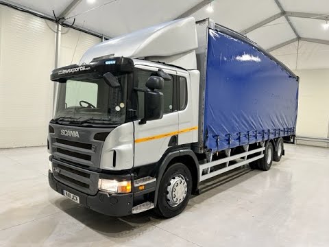 MA11 JCX - Scania P320 6x2 10 Tyre Curtainsider | Law Truck Centre UK