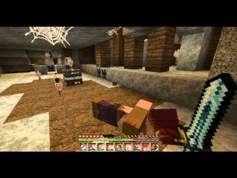 Let's Play Minecraft [German HD] Episode 227: Building a Cavespider Expfarm