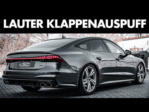 Echte Endrohre im Audi A7 55 TFSI 4k mit bösem Sound | Cete Automotive