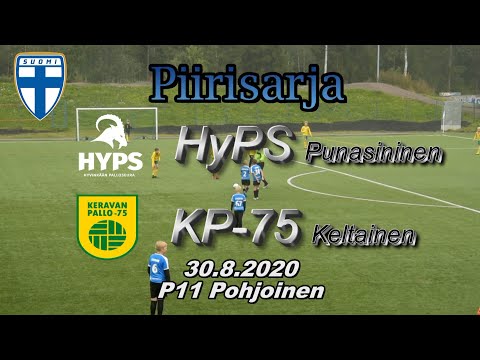 Piirisarja P11 HyPS PunaSininen - KP-75 Keltainen 30.8.2020