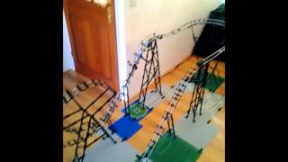 Amazing LEGO Roller Coaster with loop - uncut
