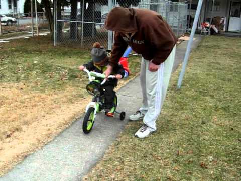 Carson riding bike-122510 in Middleport,Pa