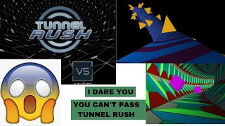 Restarting tunnel rush 100000 times (I dare you can't pass tunnel rush)