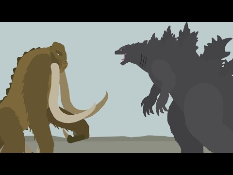 Titanus Behemoth vs Godzilla |  EPIC BATTLE!!  |  Pivot Animation