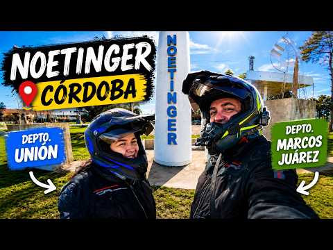 🏍️ Recorriendo NOETINGER | El pueblo cordobés dividido en DOS departamentos 🇦🇷