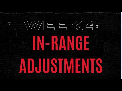 Vcp Training Week 4 In Range Adjustments