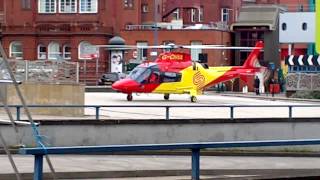 preview picture of video 'Air ambulance @ Birmingham'