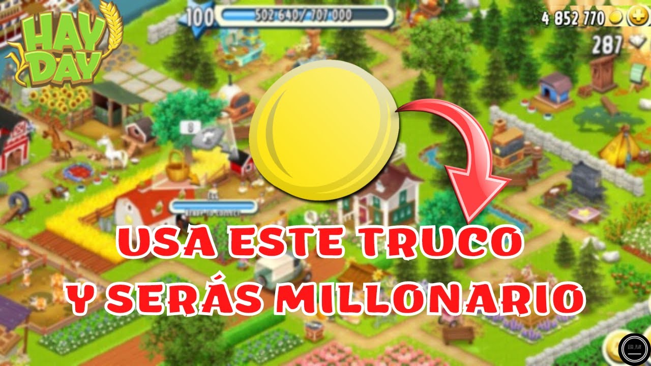 ??LA MEJOR MANERA DE CONSEGUIR MONEDAS EN NIVELES BAJOS EN HAY DAY??