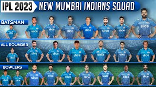 Ipl 2023 Mumbai indians full squad — MI team squad ~ mi 2023 players list — MI all new players list