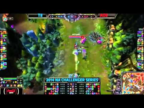 Team 8 vs Area of Effect | 2014 NA Challenger Series Summer #2 - Play In [HQ]