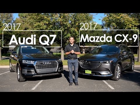 2017 Mazda CX-9 Signature vs. 2017 Audi Q7 | Comparison | Driving Reviews