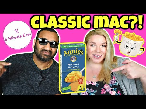 Annie's Homegrown Macaroni and Cheese Classic Cheddar Review