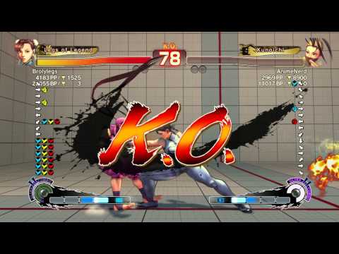 SSFIVAE~ Chun-li (BrolyLegs) vs.  Ibuki (AnimeNerd) HD