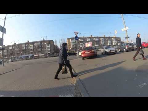 2019-04-06 17:35 Kyiv Bike Ride Sviatoshyn Nyvky Київ Святошин Нивки Парк проспект Перемоги вело 4K