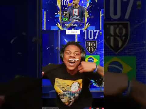 Ishowspeed gets Neymar Jr packs.Singing*parado no bailao*😍#ishowspeedmemes #ishowspeedshorts#shorts