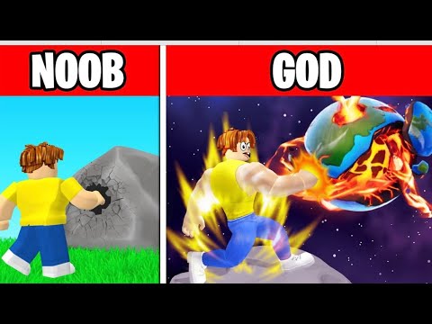 TIRO IL PUGNO PIÙ FORTE E DISTRUGGO LA TERRA (ROBLOX)