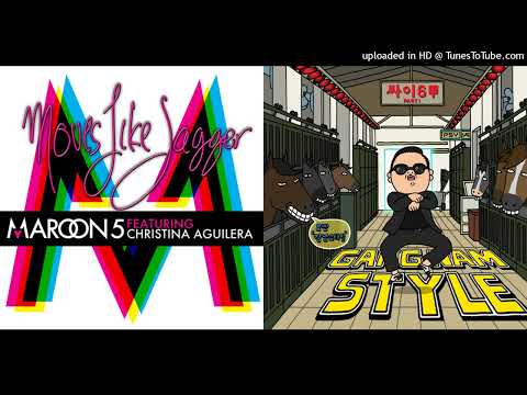 Moves Like Jagger & Gangnam Style - Maroon 5 vs. PSY (Mashup)