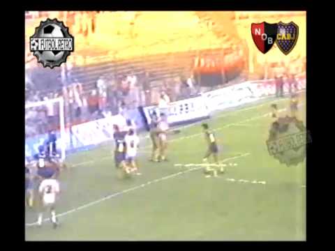 1988-89 - Campeonato Argentino - Fecha 17 - Newell's 1 - 1 Boca