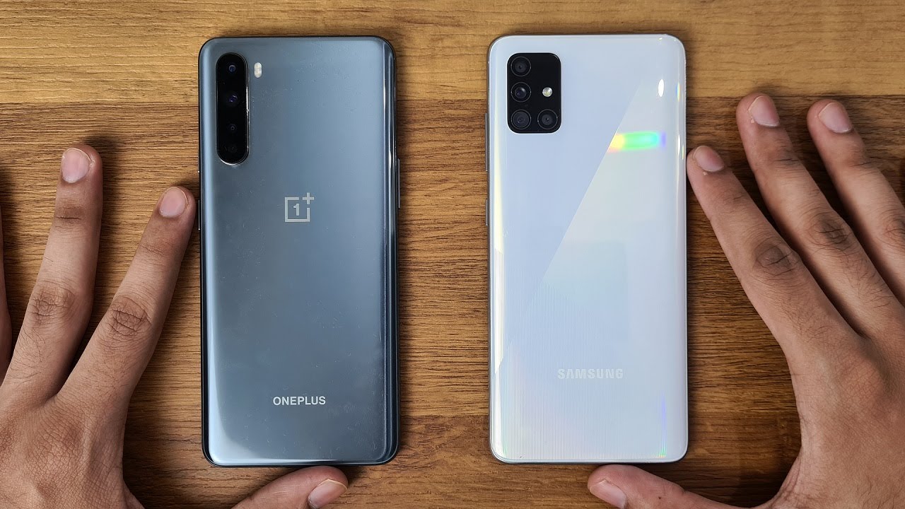 OnePlus Nord vs Samsung Galaxy A51 - SPEED TEST