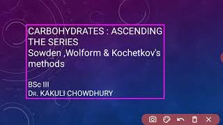 Download Lagu BScIII,CARBOHYDRATES III,Ascending series,Wolform,Sowden,Kochetkov.,JAM NET.Dr. Kakuli Chowdhury Thumbnail