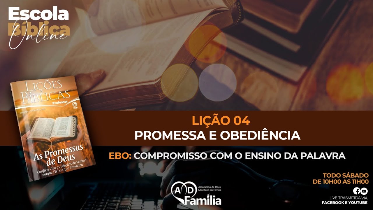 EBO | Lição 04 - Promessa e Obediência