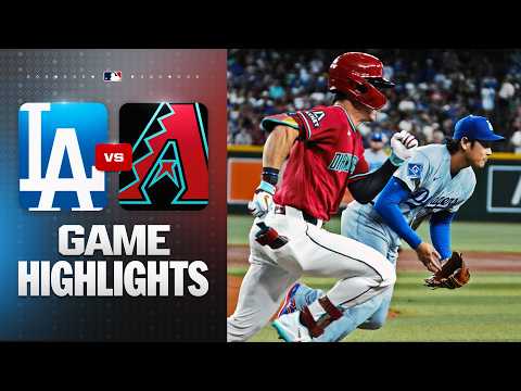 애리조나 VS LA다저스 0:7 MLB 스포츠하이라이트