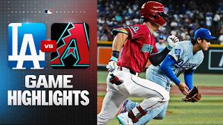 Dodgers vs. D-backs Game Highlights (6/3/26) | MLB Highlights
