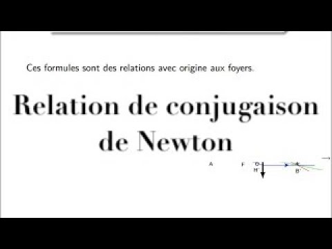 comment trouver oa relation de conjugaison