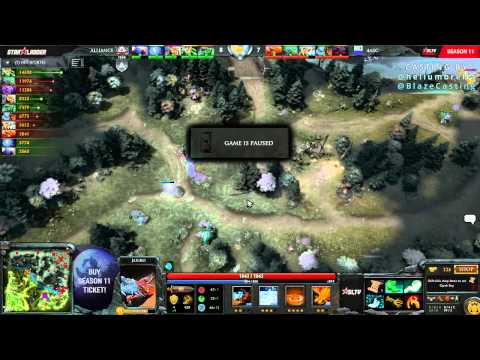 Alliance vs 4ASC (Starladder XI EU - Groups) - Helium & Blaze