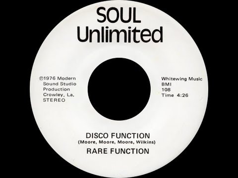 Rare Function ‎– Disco Function ℗ 1976