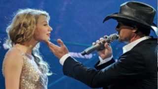 Tim McGraw Ft Taylor Swift Highway Don&#39;t Care Live Grammys 2014