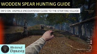Medieval Dynasty: Wooden Spear Hunting Guide