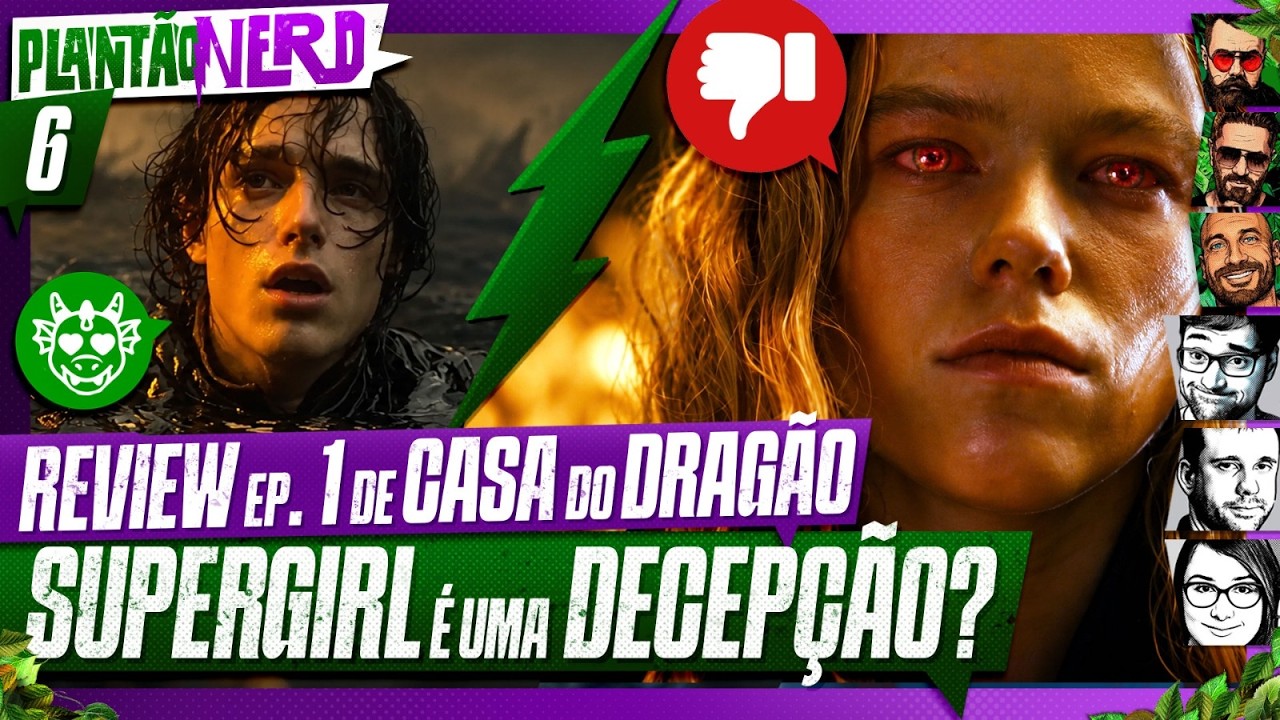 NOVA ANIMAÇÃO DE CONAN +- TRAILER VAZADO VINGADORES + ANÁLISE SUPERGIRL - Plantão Nerd. #006