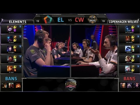 EU LCS EL vs CW Game 1 Highlights (EU LCS Spring 2015)