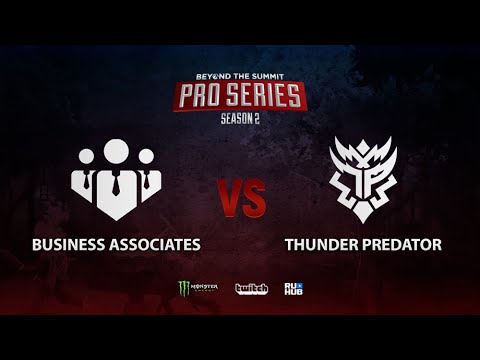 business associates vs Thunder Predator, BTS Pro Series Season 2: Americas, bo2, game 2 [Eiritel]