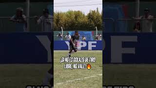 Download lagu ¡SI NO ES GOLAZO DE TIRO LIBRE, NO VALE! Peralta y una obra de arte en la Copa Potrero | #Shorts mp3