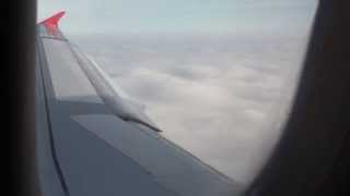 preview picture of video 'Austrian Airlines OS351 Airbus A320 Vienna VIE Landing Brussels BRU'