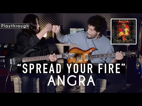 Angra - Spread Your Fire | Playthrough (Guitar Cover)