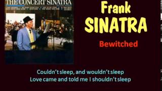 Bewitched Frank Sinatra   Lyrics