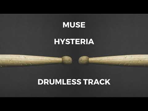 Muse - Hysteria (drumless) - 186 BPM