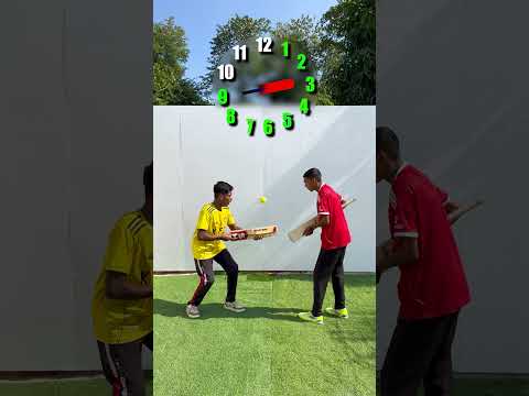 Excellent Skill of Bat & Ball -Watch the precision & timing !