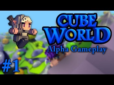 Cube World Alpha Let's Play - Episode 1 - Learning The Ropes