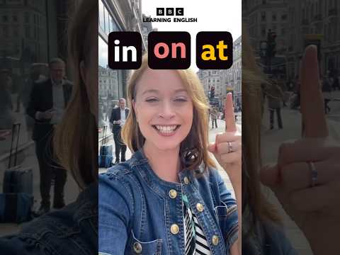 ‘in', 'on' or 'at'? Do you know how to use these English words? #shorts #prepositions