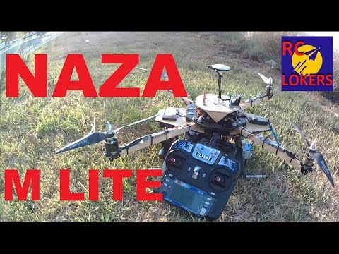 DJI NAZA M LITE TEST - GO PRO HERO 4 DRONE FOOTAGE
