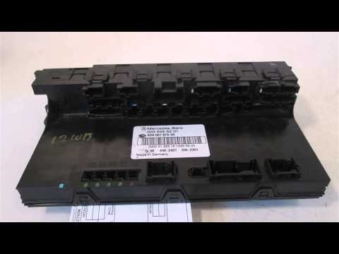 2002 Mercedes C240 FUSE-BOX-RELAY 0035455201 - mbiparts.com Used OEM Mercedes Parts - Dismant... OEM