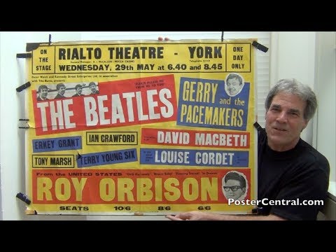 Thumbnail for Beatles 1963 British Concert Poster w/Roy Orbison, Pt. 1 by Ian Crawford