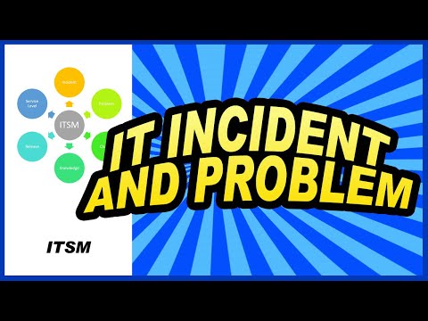 IT Incident and Problem easily explained in this video